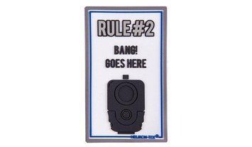 Helikon - PVC Patch - Rule#2 - White - OD-RL2-RB-20 (для страйкбола) 18033 фото
