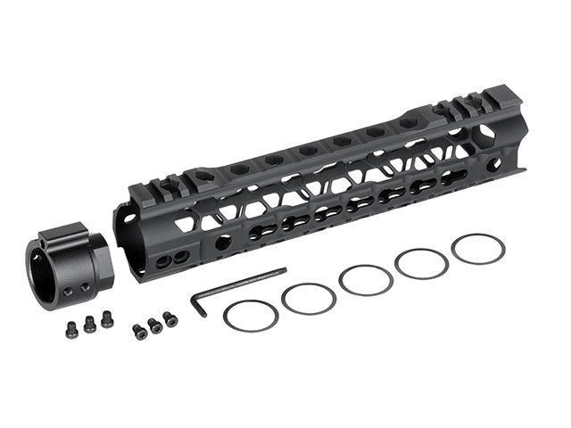 9,5" цевьё скелетное Key-Mod - Black [Kublai] (для страйкбола) AS.R178K9-BK фото