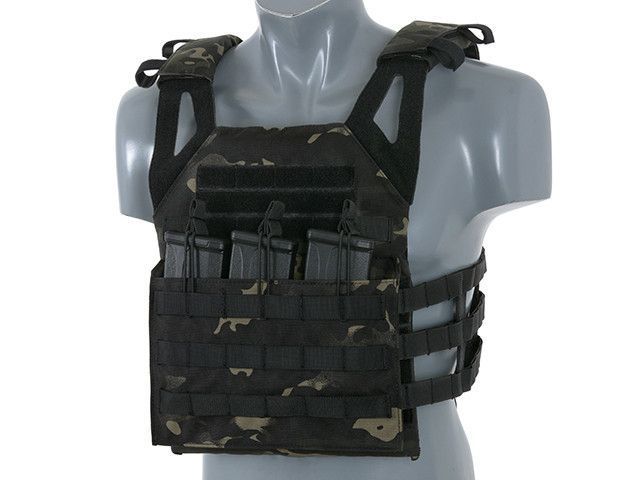 Jump Plate Carrier V2 с аналогам баллистических пластин - MULTICAM BLACK [8FIELDS] M51611025-2-MB фото