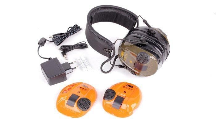 3M - Peltor&trade; WS SportTac&trade; Active Hearing Protector - Bluetooth&reg; - OD Green (для страйкбола) 18059 фото