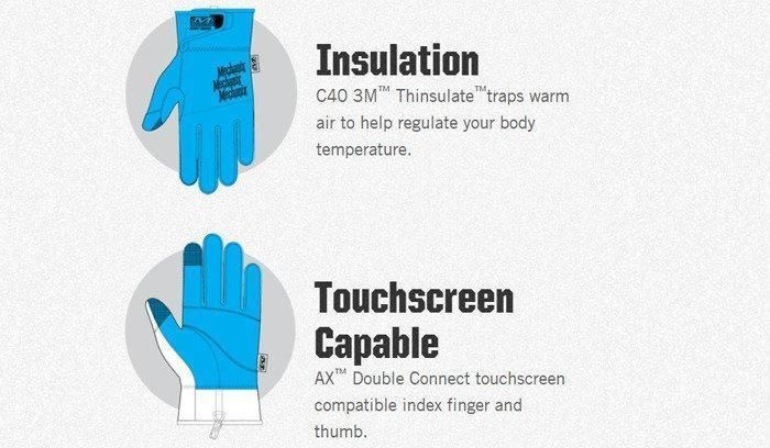 Mechanix - Cold Weather Wind Resistant Protective Glove - MCW-WR (для страйкбола) 16183 фото