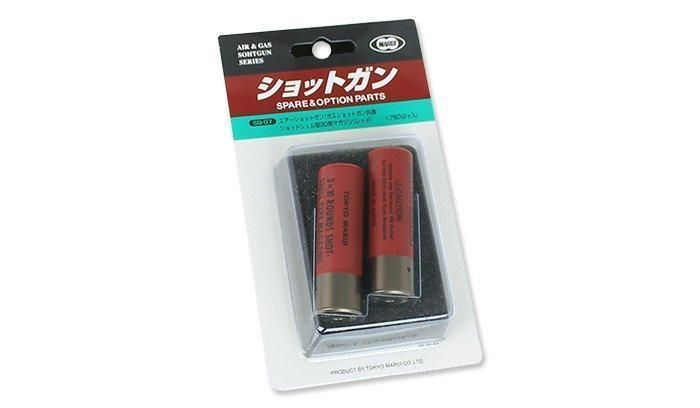 Tokyo Marui - Magazine/Shell for airsoft M3/SPAS12/M870 - Red - 2 pcs (для страйкболу) 4254 фото