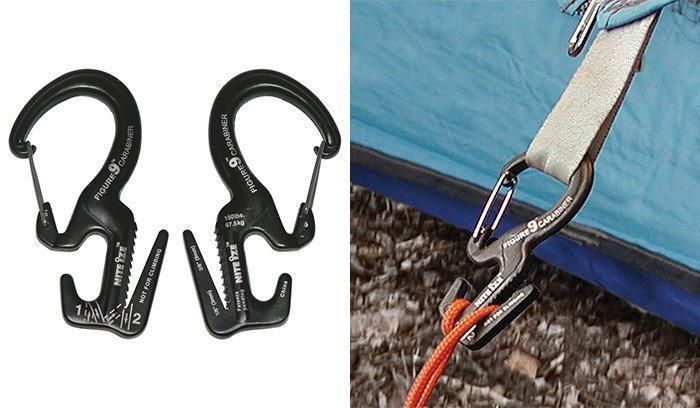 Nite Ize - Carabiner Figure 9 Small - 2Pack - C9S-03-TP01 (для страйкболу) 7325 фото