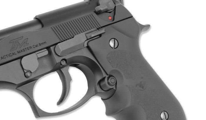 Tokyo Marui - M9 Tactical Master Pistol airsoft - GBB - Black (для страйкболу) 1387 фото