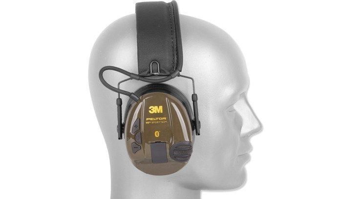 3M - Peltor&trade; WS SportTac&trade; Active Hearing Protector - Bluetooth&reg; - OD Green (для страйкбола) 18059 фото