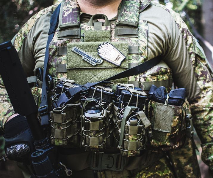 Panel administracyjny z rzepem - Black [8FIELDS] (для страйкбола) M51613074-BK фото