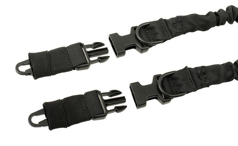 Оружейный ремень 2 или 1-точечный bungee - Black [8FIELDS] M51617010-1-BK фото