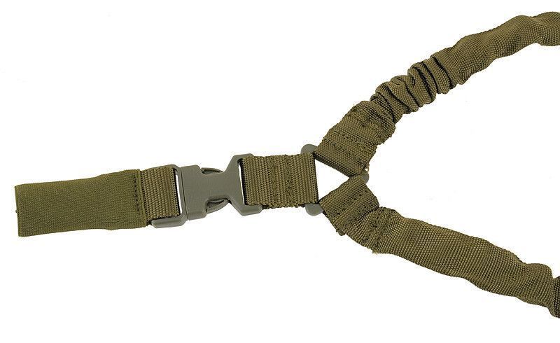 Wytrzymały pas nośny 1pkt Bungee - OLIVE [CS] (для страйкбола) FBP1748-OD фото