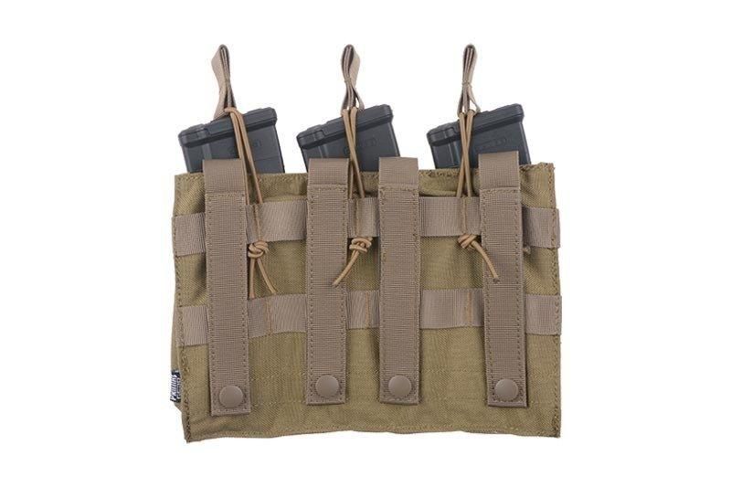 Потрійний подсумок OPEN для магазинів AK - tan [Primal Gear] (для страйкболу) PRI-19-019436 фото
