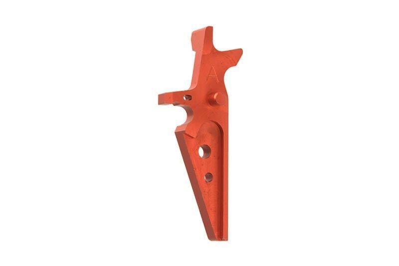 Język spustowy CNC do моделей typu M4/M16 (A) - czerwony [RETRO ARMS] (для страйкболу) RET-08-017689 фото
