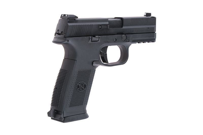 Страйкбольный пистолет FN FNS-9 BAX - black [CyberGun] (для страйкбола) CYB-02-019925 фото