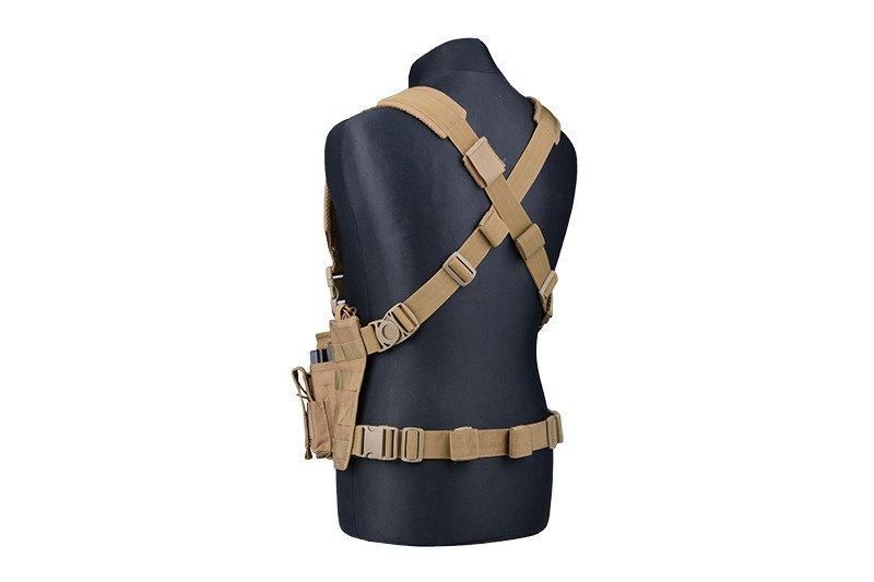 Жилет тактичний (розвантажувальний) Scout Chest Rig - tan [GFC Tactical] (для страйкболу) GFT-18-009836 фото