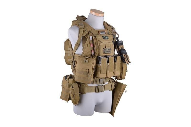 Панель адміністрування з тримачем для карт - olive [GFC Tactical] GFT-19-003580 фото
