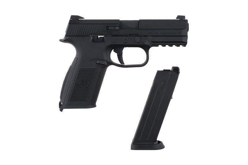 Страйкбольный пистолет FN FNS-9 BAX - black [CyberGun] (для страйкбола) CYB-02-019925 фото