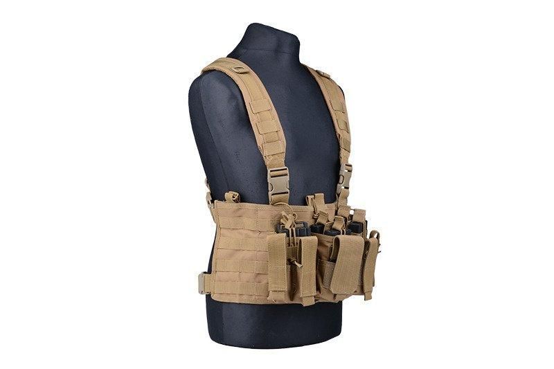 Жилет тактичний (розвантажувальний) Scout Chest Rig - tan [GFC Tactical] (для страйкболу) GFT-18-009836 фото