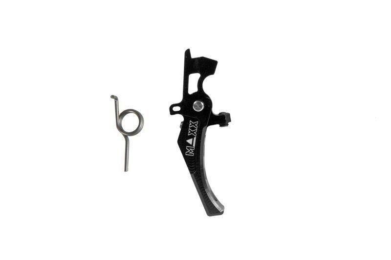 Спусковий гачок CNC Aluminum Advanced Speed Trigger (Style D) - Black [Maxx Model Products] (для страйкболу) MXM-08-027720 фото