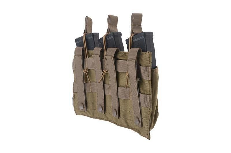 Потрійний подсумок OPEN для магазинів AK - tan [Primal Gear] (для страйкболу) PRI-19-019436 фото