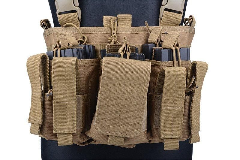 Жилет тактичний (розвантажувальний) Scout Chest Rig - tan [GFC Tactical] (для страйкболу) GFT-18-009836 фото
