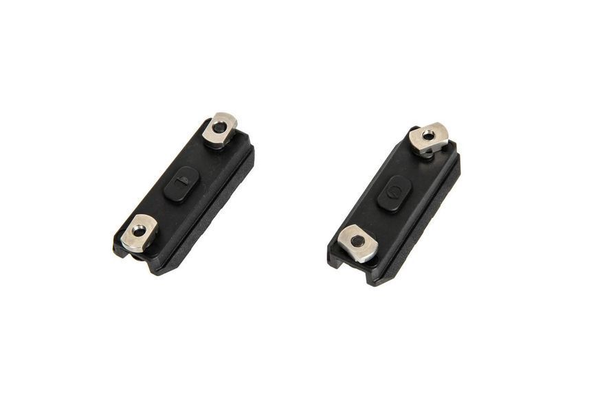 Polimerowa szyna M-LOK 2" (2 sztuki) - czarna [AMOEBA] (для страйкбола) AMB-09-030793 фото