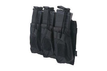 Потрійний подсумок OPEN для магазинів AK - black [Primal Gear] (для страйкболу) PRI-19-019434 фото