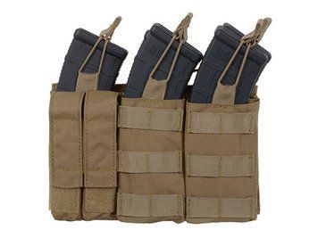 Потрійний підсумок пістолетно-гвинтовий AK/9mm (5 plus 2) &mdash; Coyote [8FIELDS] (для страйкболу) M51613137-TAN фото