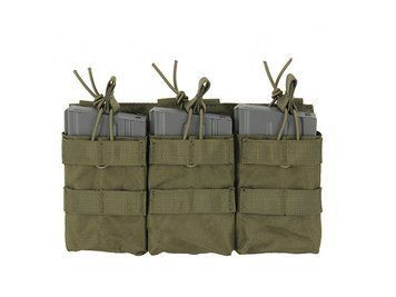 Відкритий потрійний подсумок для магазинів 7.62 - Olive [8FIELDS] (для страйкболу) M51613110-OD фото