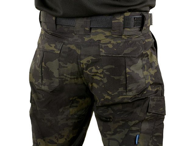 Spodnie Ergonomic Fit Long (32W) - MultiCam Black [EmersonGear] (для страйкбола) EMB9463MCBK32 фото