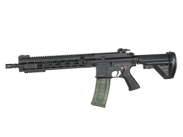 Полімерний магазин 200 куль 416/AR15 - Translucent [BattleAxe] (для страйкболу) FBP2361 фото