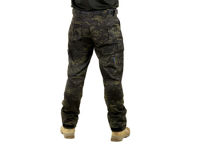 Spodnie Ergonomic Fit Long (32W) - MultiCam Black [EmersonGear] (для страйкбола) EMB9463MCBK32 фото