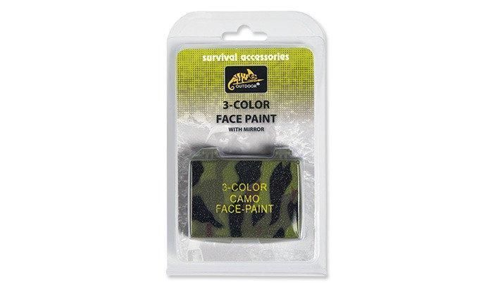 Helikon - 3-color Face Paint - Woodland - FM-3CO-KR-03 (для страйкбола) 11400 фото
