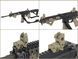 Набор складных прицельных приспособлений gen. 2 - dark earth [CS] (для страйкбола) FBP1720-CT фото 5
