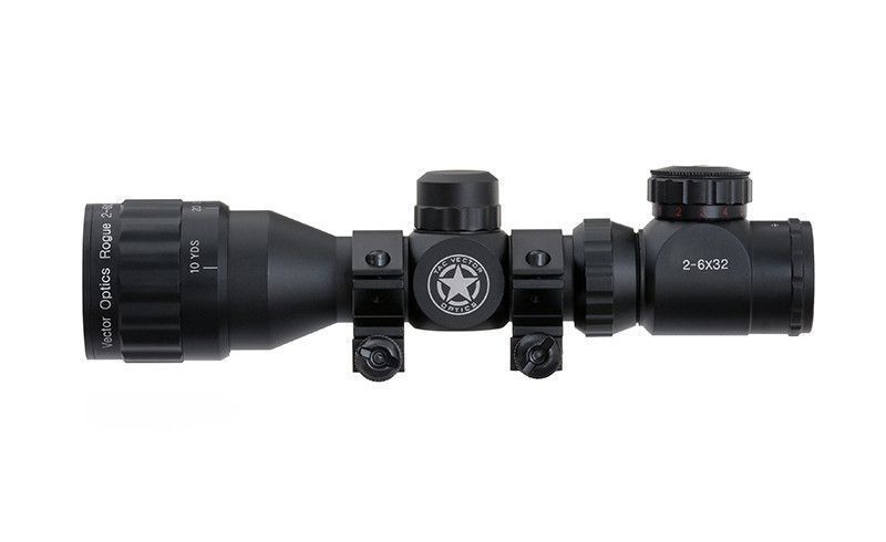 Luneta karabinowa Rogue 2-6x32AOE - Black [Vector Optics] (для страйкболу) SCOC-07 фото