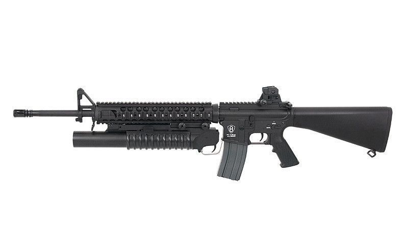 Страйкбольный подствольный гранатомет M203 Long (ребрендинг &laquo;D-Boys&raquo;) [BELL] (для страйкбола) M-55L фото