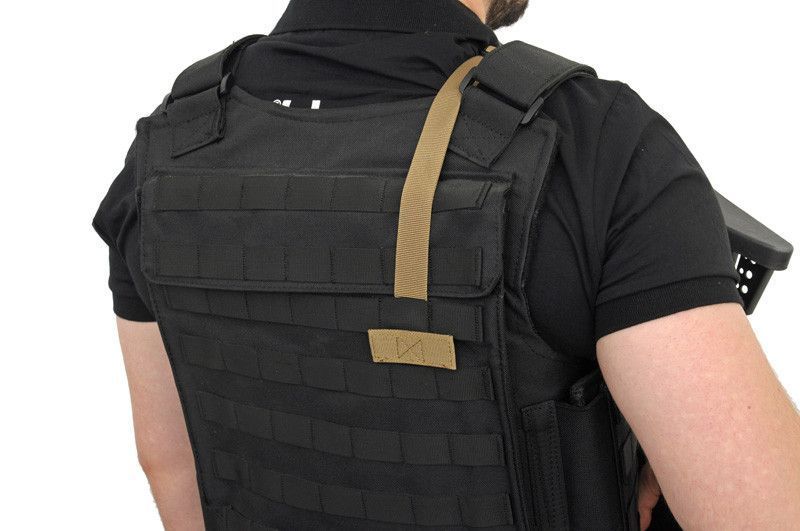 1-punktowy pas bungee z mocowaniem MOLLE - Black [8FIELDS] (для страйкбола) M51617097-BK фото