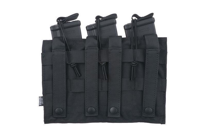 Потрійний подсумок OPEN для магазинів AK - black [Primal Gear] (для страйкболу) PRI-19-019434 фото