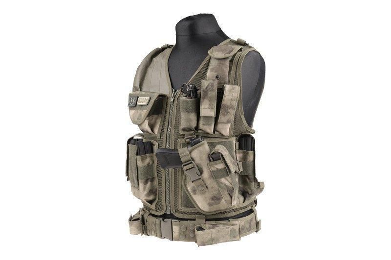 Жилет тактичний (розвантажувальний) KAM-39 - tan [GFC Tactical] (для страйкболу) GFT-18-001855 фото