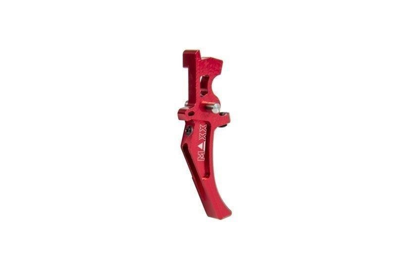 Спусковий гачок CNC Aluminum Advanced Speed Trigger (Style D) - Red [Maxx Model Products] (для страйкболу) MXM-08-027721 фото