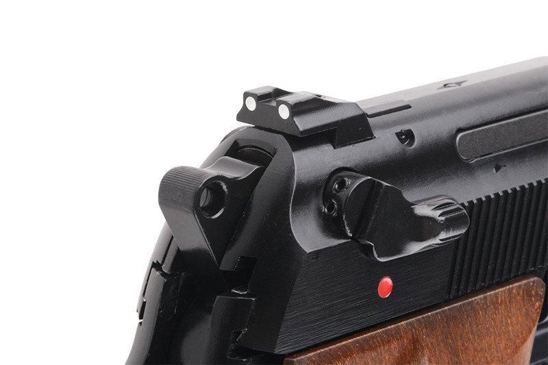 Страйкбольный пистолет Samurai Edge Standard V.2 M9 Full Auto - black [WE] (для страйкбола) WET-02-017094 фото