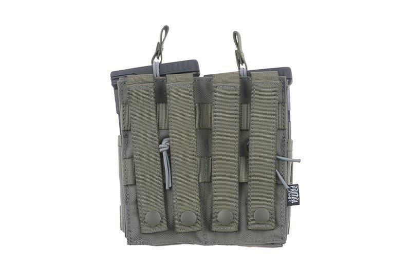 Подвійний подсумок Open для магазинів 7,62 - ranger green [Primal Gear] (для страйкболу) PRI-19-019445 фото