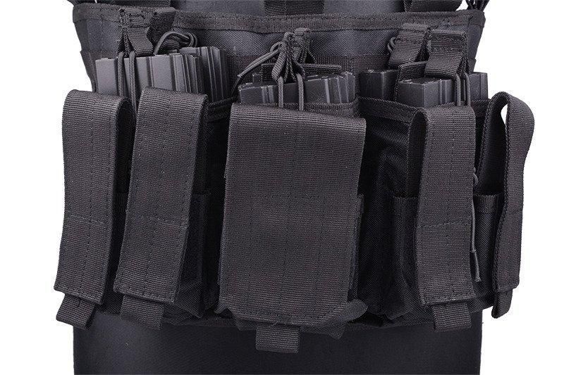 Жилет тактичний (розвантажувальний) Scout Chest Rig - black [GFC Tactical] (для страйкболу) GFT-18-009834 фото