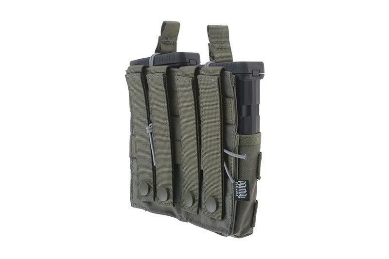 Подвійний подсумок Open для магазинів 7,62 - ranger green [Primal Gear] (для страйкболу) PRI-19-019445 фото