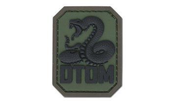 MIL-SPEC MONKEY - Morale Patch - Don't Tread on Me - PVC - Forest (для страйкбола) 10715 фото