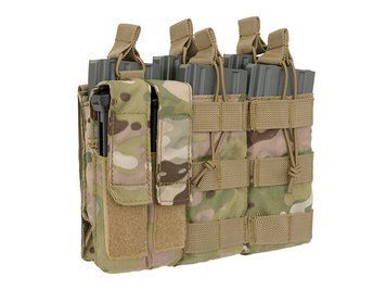 Потрійний подсумок пістолетно-гвинтівковий 5,56/9mm (5 plus 2) - Multicam [8FIELDS] M51613140-CP фото