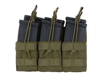 Тройной подсумок на 6 магазинов M4/M16/AR-15 - OLIVE [8FIELDS] M51613094-OD фото