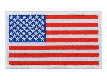 Нашивка haftowana US Flag Big - White [Minotaurtac] (для страйкболу) MIN54-US фото