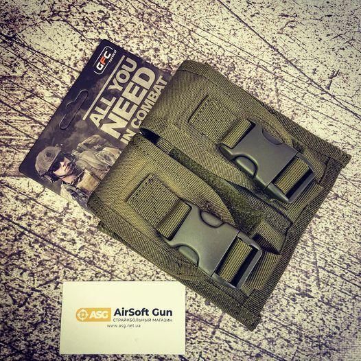 Подвійний подсумок для гранат - olive [GFC Tactical] GFT-19-003570 фото
