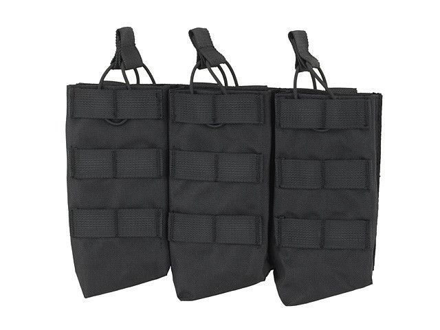 Підсумок відкритий магазин Triple AK 7.62x39 - BLACK [8FIELDS] (для страйкболу) M51613097-BK фото
