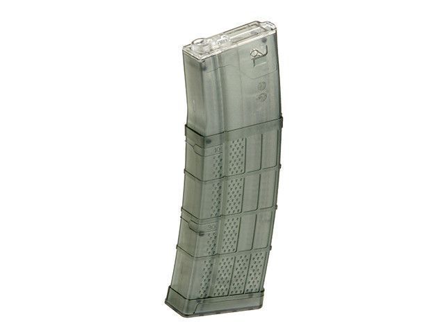 Полимерный магазин 200 шаров 416/SCAR16/AR15 - Translucent [BattleAxe]&nbsp;(для страйкбола) FBP2363 фото