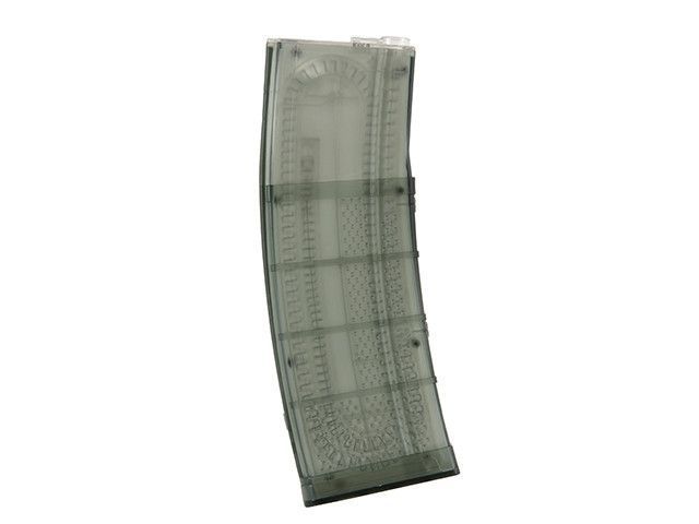 Полимерный магазин 200 шаров 416/SCAR16/AR15 - Translucent [BattleAxe]&nbsp;(для страйкбола) FBP2363 фото