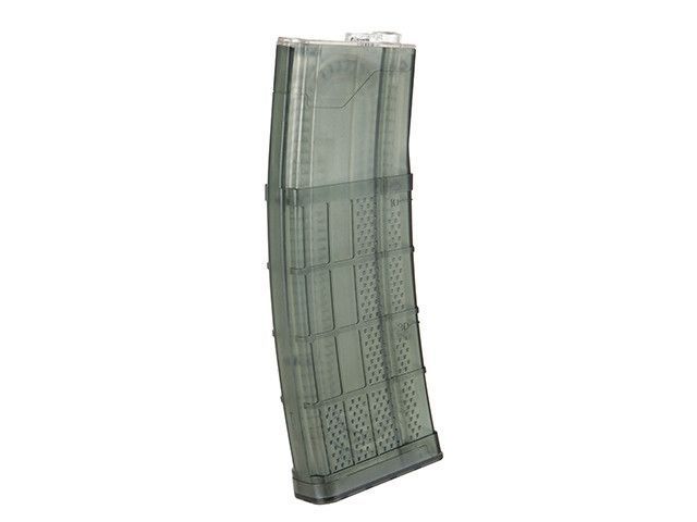 Полимерный магазин 200 шаров 416/SCAR16/AR15 - Translucent [BattleAxe]&nbsp;(для страйкбола) FBP2363 фото